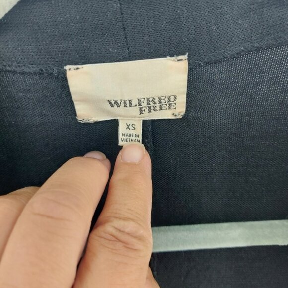 Wilfred Free Zlata Cardigan Sweater Black Classic Size XS - Picture 7 of 11